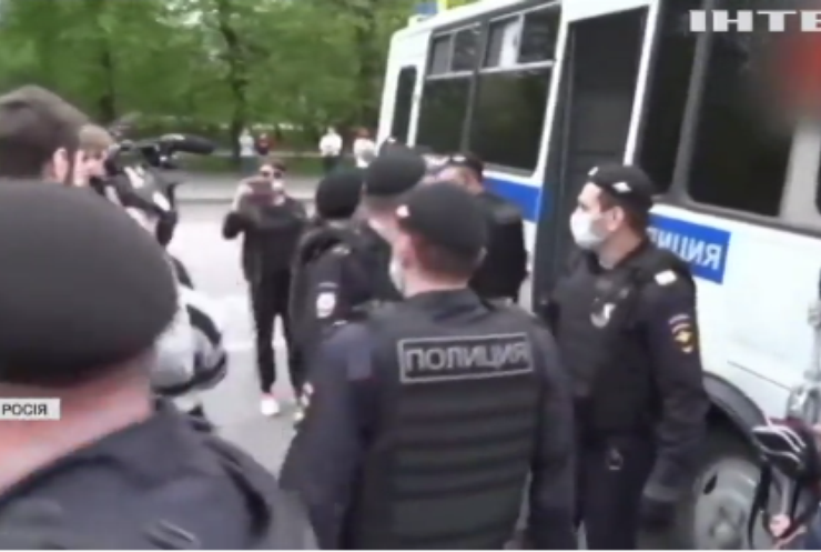 Мітинг у Москві: затримали близько 30 людей