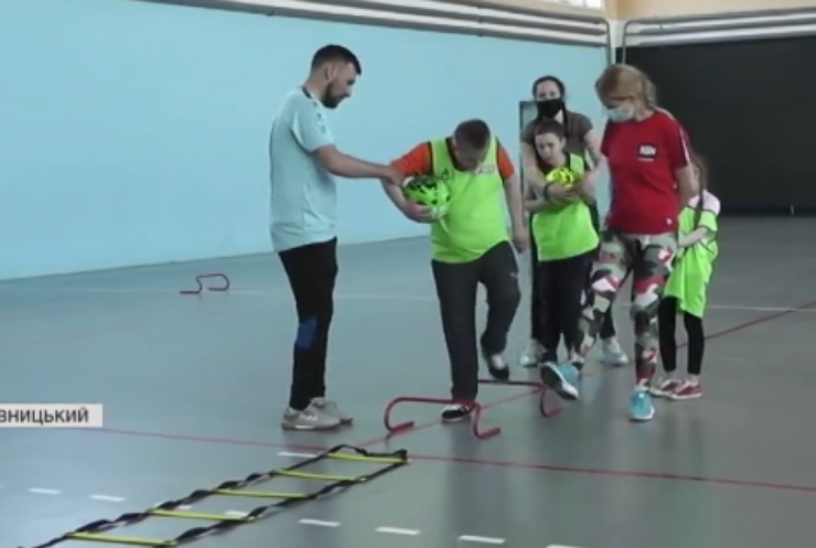 У Кропивницькому створили футбольну секцію для дітей із синдромом Дауна