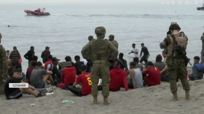 Іспанські війська боронять африканський ексклав від мігрантів