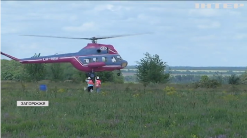 Під Запоріжжям триває Чемпіонат України з вертолітного спорту