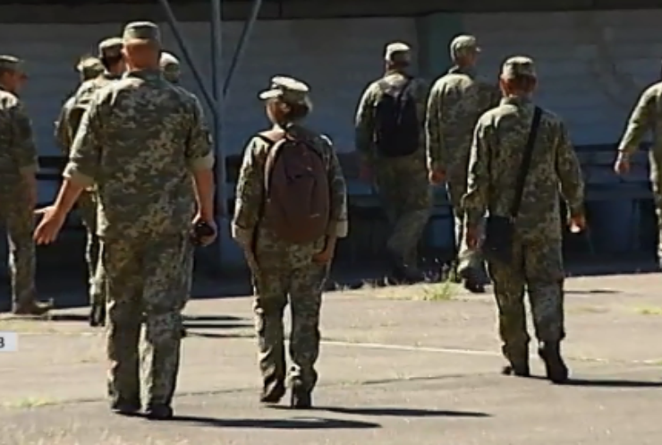 У Києві пройшли збори резервістів територіальної оборони