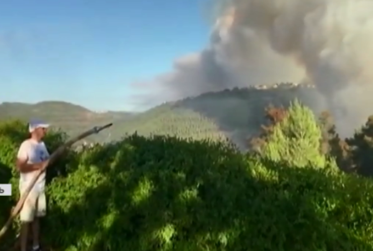 Лісові пожежи дісталися Ізраїля: евакуювали жителів кількох сіл