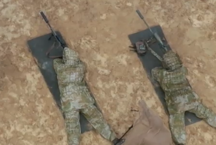 Українські снайпери відточували майстерність поблизу Криму