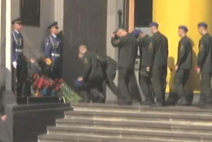 У Києві вшанували пам'ять загиблих нацгвардійців