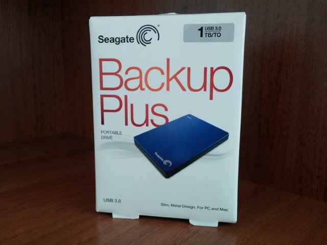Seagate Backup Plus Slim 1TB