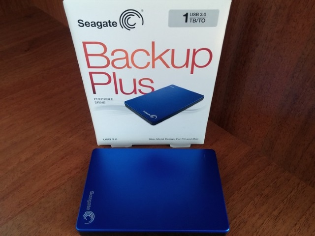 Seagate Backup Plus Slim 1TB