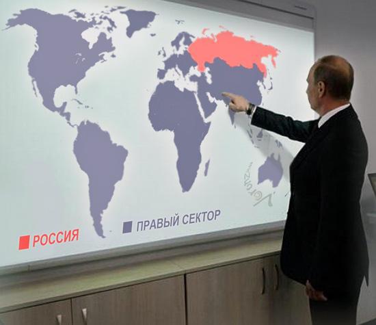 Путин и Правый сектор